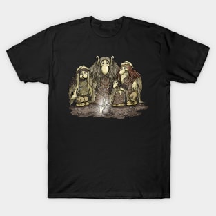 Enchanting Trolls of John Bauer: A Captivating Glimpse into Mythical Beauty T-Shirt